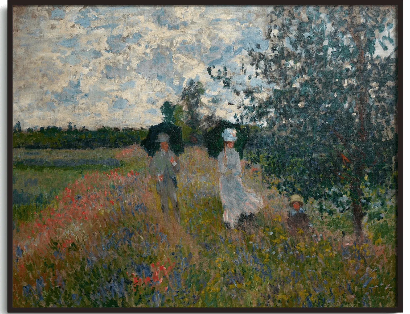 Galerie Mont Monet<Promenade près d'Argenteuil - Claude Monet