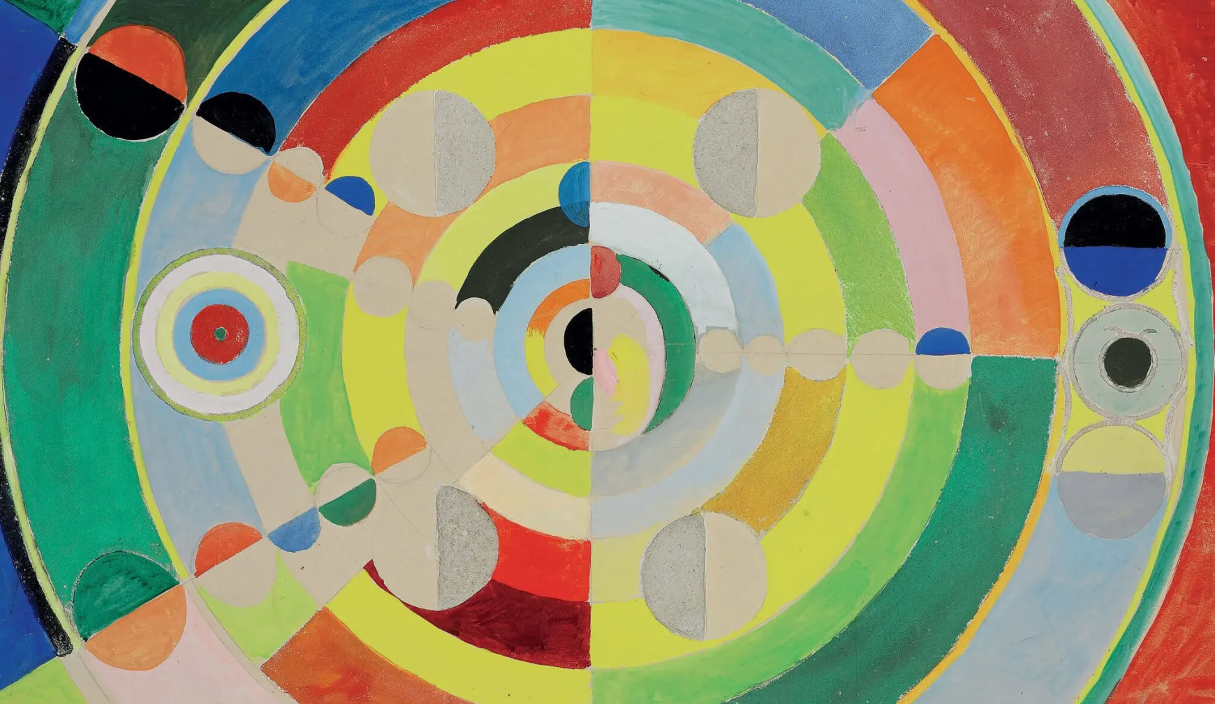 Galerie Mont Delaunay<Relief-disques - Robert Delaunay