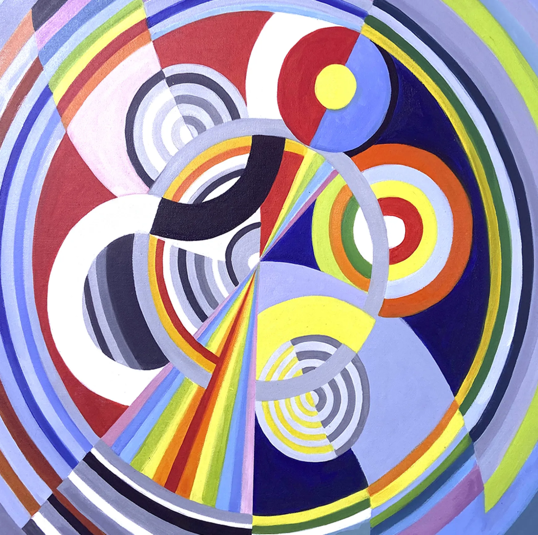 Galerie Mont Delaunay<Rythme n° 1 - Robert Delaunay