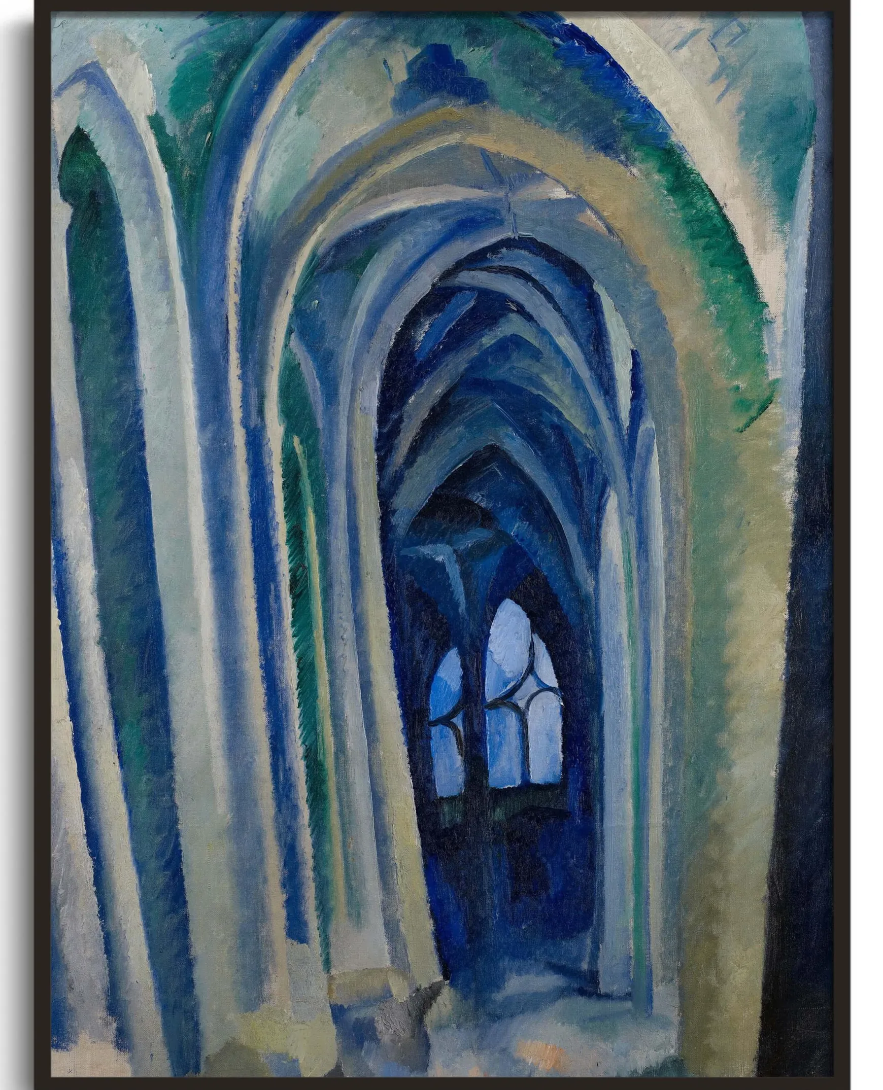 Galerie Mont Delaunay<Saint-Séverin No. 2 - Robert Delaunay