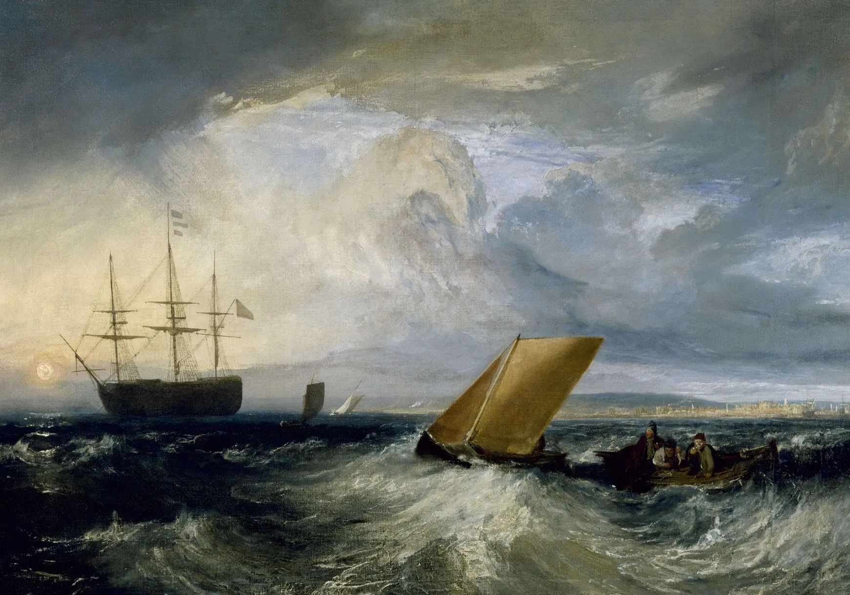 Galerie Mont Turner<Sheerness vu du Nore - William Turner