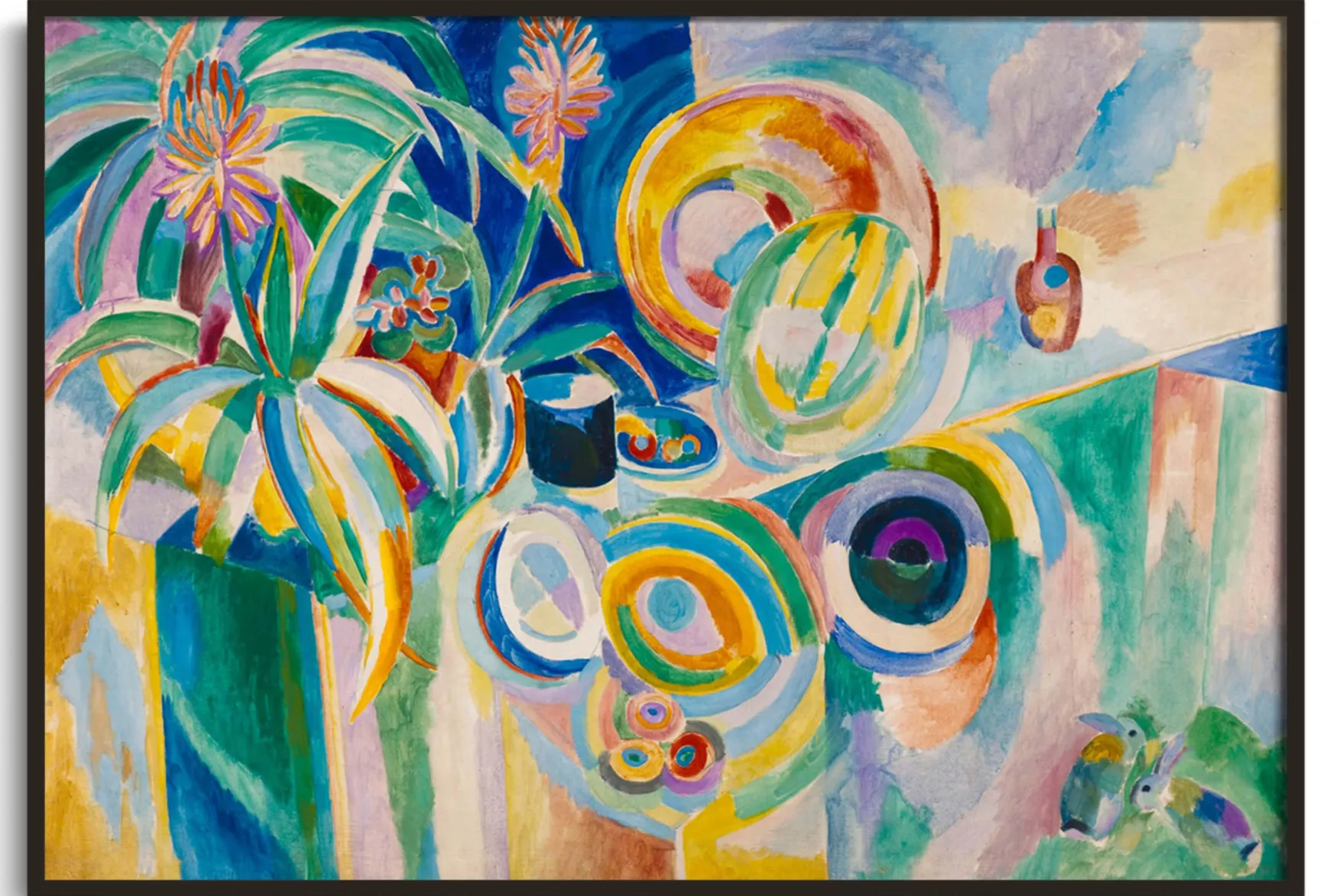 Galerie Mont Delaunay<Symphonie colorée - Robert Delaunay