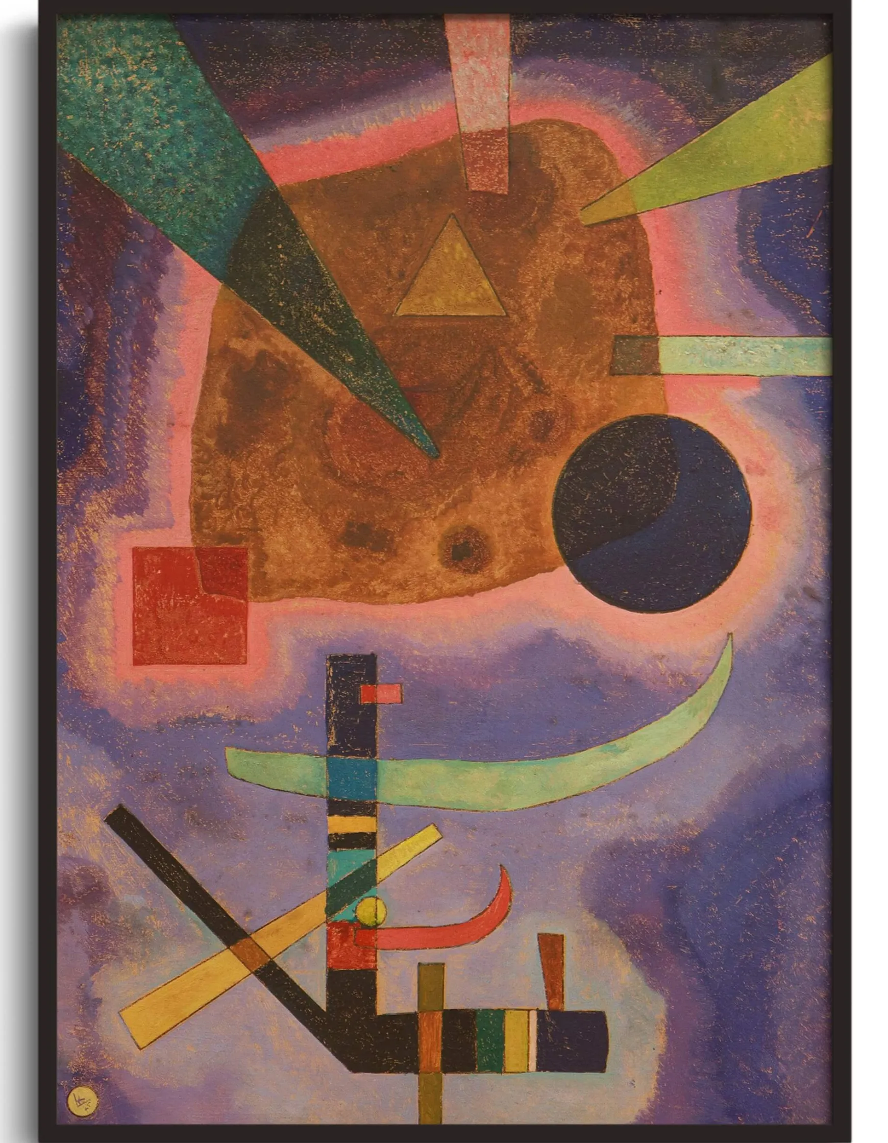 Galerie Mont Kandinsky<Trois éléments - Vassily Kandinsky