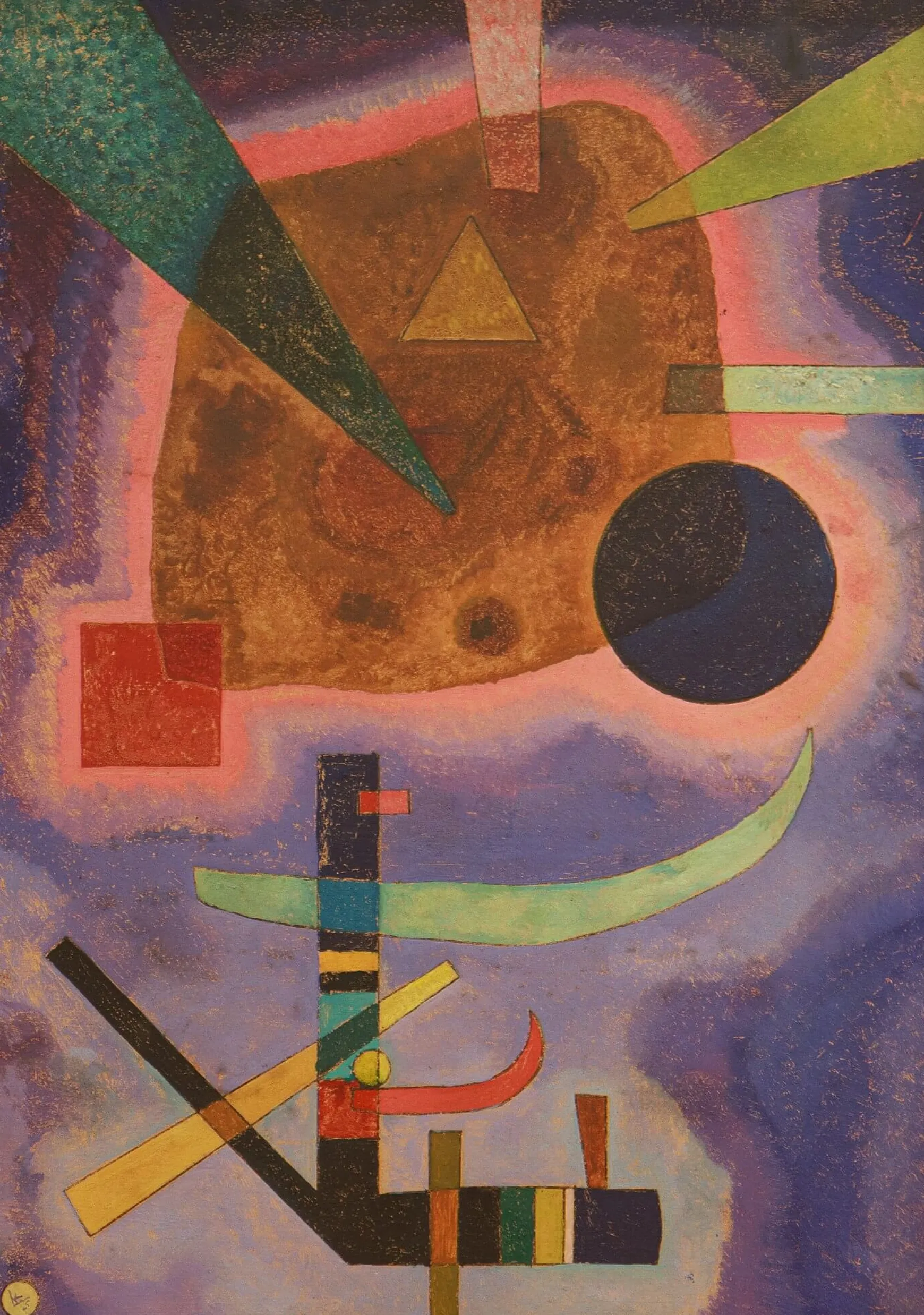 Galerie Mont Kandinsky<Trois éléments - Vassily Kandinsky