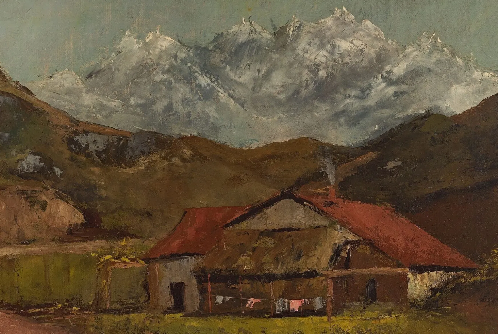 Galerie Mont Courbet<Un chalet suisse - Gustave Courbet