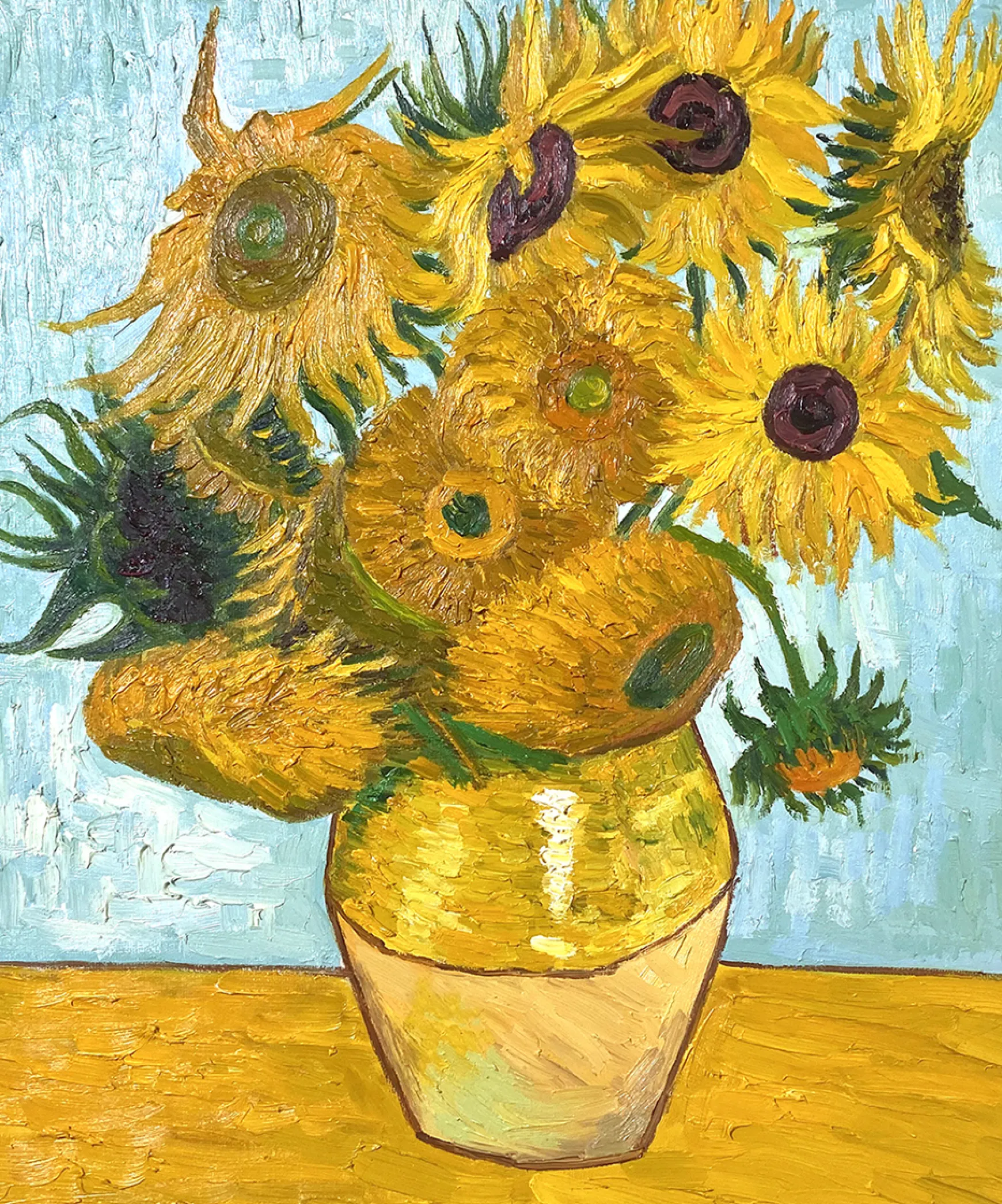 Galerie Mont Van Gogh<Vase avec douze tournesols - Vincent Van Gogh