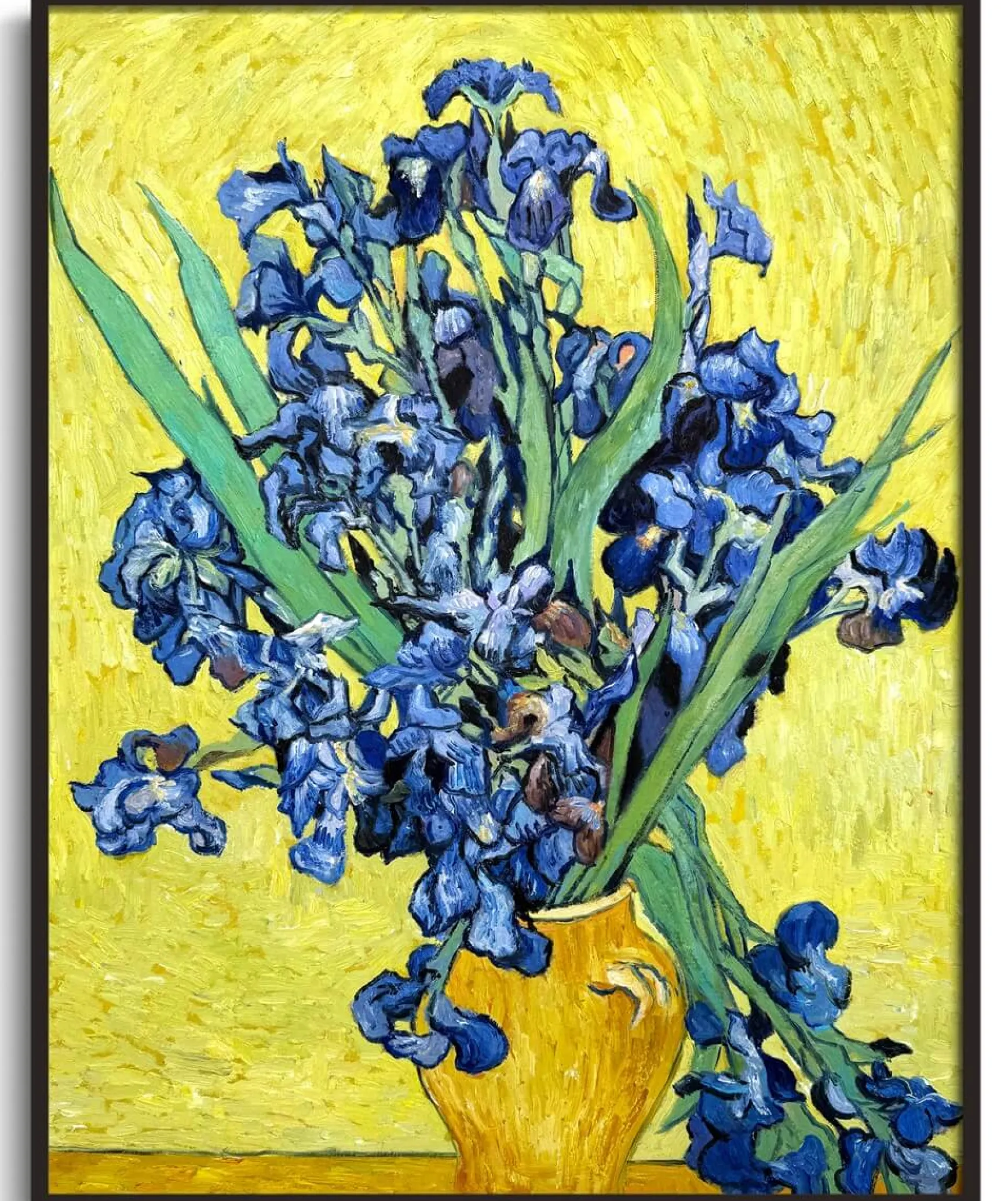 Galerie Mont Van Gogh<Vase avec iris - Vincent Van Gogh