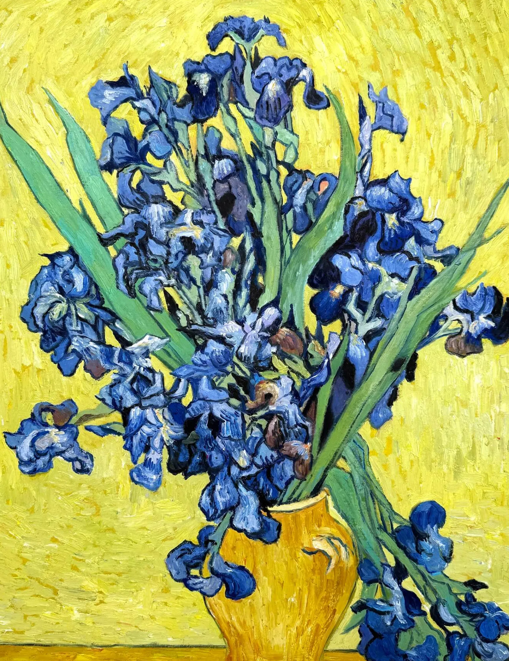 Galerie Mont Van Gogh<Vase avec iris - Vincent Van Gogh