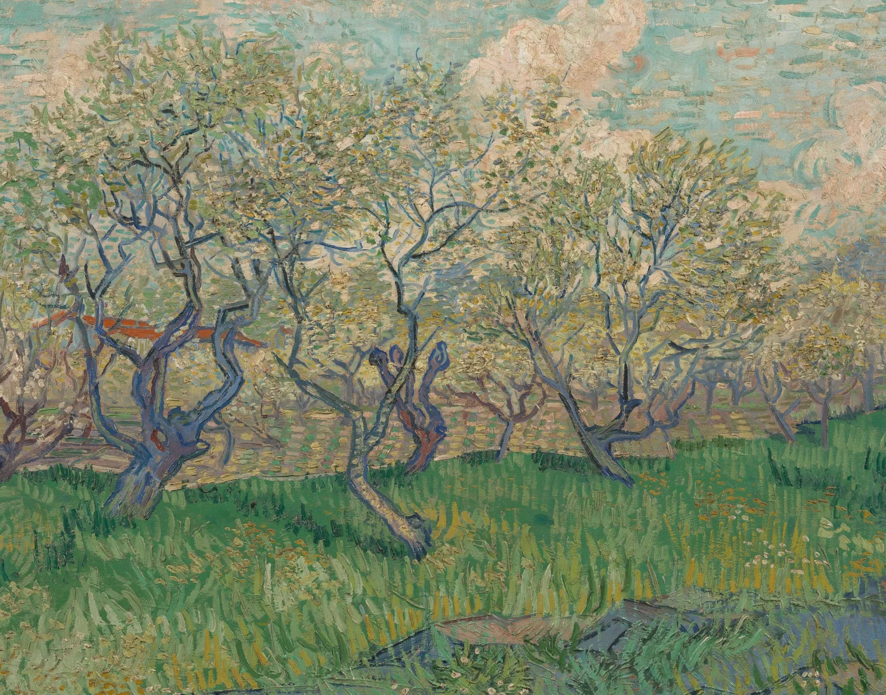 Galerie Mont Van Gogh<Verger en fleurs - Vincent Van Gogh