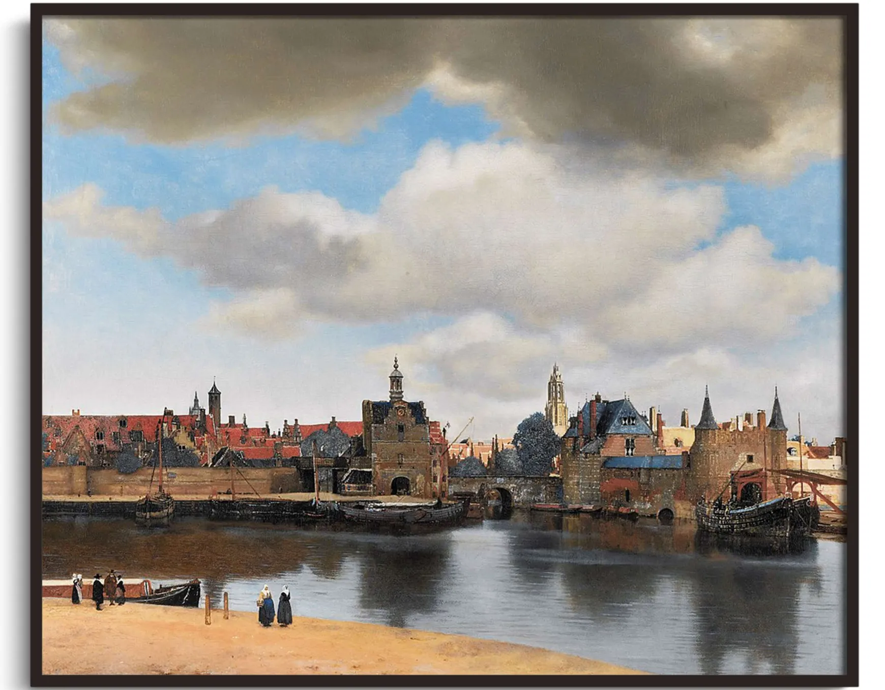 Galerie Mont Vermeer<Vue de Delft - Johannes Vermeer